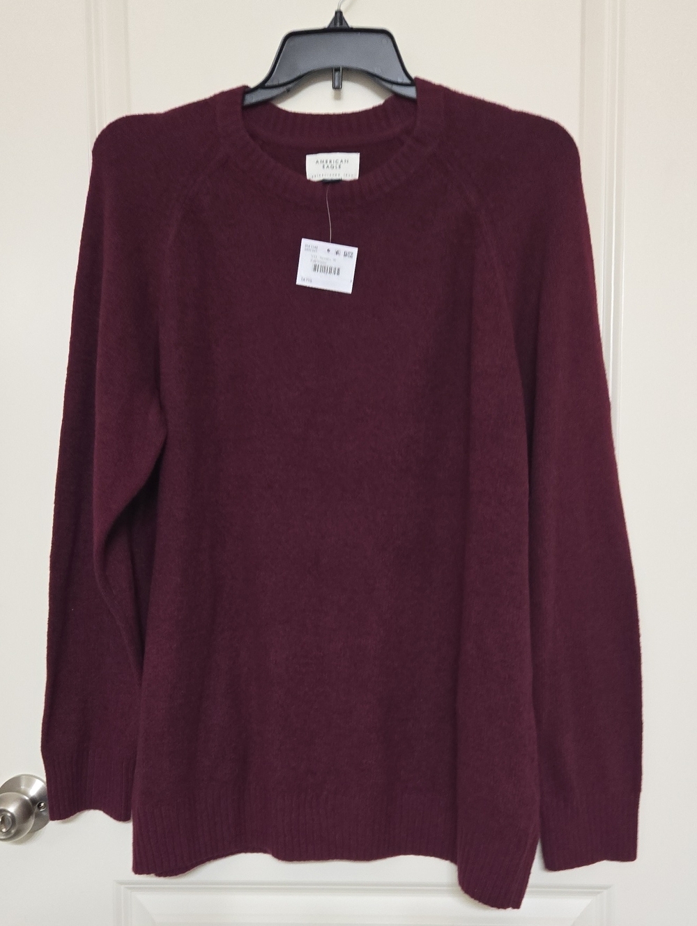 American Eagle Outfitters Crewneck Sweater - Wine